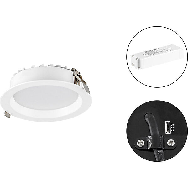 EVN-Lichttechnik LED-Downlight IP54 dimmbar LN54150125